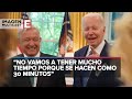 López Obrador y Biden viajarán juntos en 'La Bestia' para platicar