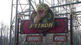 EFTELING 31-03-18. PYTHON, BARON 1898, VLIEGENDE HOLLANDER