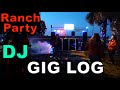 DJ Phynx 1st DJ Gig Log Friends Party At A Ranch Peavey SP4 V2