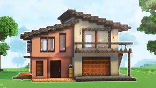 Minecraft: Modern Japanese House Tutorial