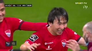Goal | Golo Kanya Fujimoto: Gil Vicente (1)-0 Sporting (Liga 20/21 #18)