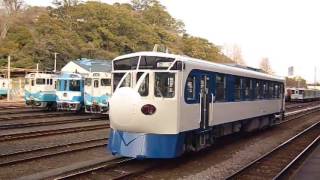 JR四国・鉄道ホビートレイン(キハ32 3) 徳島駅到着 2014.03.08