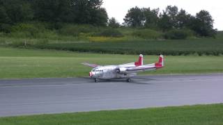 CARL BACHHUBER FLIES HIS FAIRCHILD C-119c at SMMAC