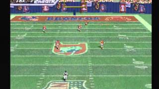 NFL Quarterback Club '97 Playstation (Jaguars vs Broncos)