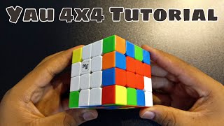 How to Solve a 4x4 Rubik's Cube with \