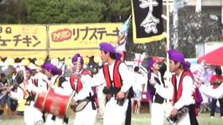 中原区青年会エイサー 宜野湾市エイサー祭り 2002年9月15日撮影