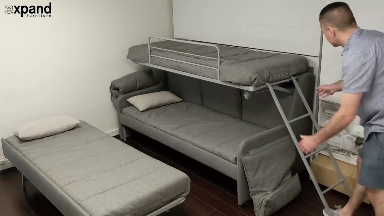 Transforming Sofa Bunk Bed Expand Furniture