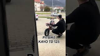 WROOOOOOMMM!! TD 125 Kayo, CHE SOUND! 🔊🔊 #pitbike #125