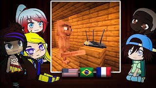 [NTR] Kokujin no tensoukei reacts to Hiroki as HamoodeG Minecraft - Gacha reacts