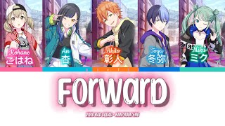 Forward - Vivid BAD SQUAD × Hatsune Miku [KAN/ROM/ENG] Color Coded Lyrics | Project Sekai