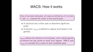 Running MACS2 on ChIP-seq data