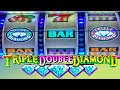 Classic Old School Triple Double Diamond 3 Reel Casino Slot