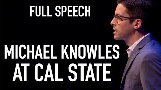 FULL SPEECH: Michael Knowles on "Immigration and The Wall" at Cal State Los Angeles