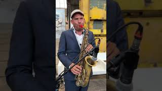 Lounge Saxofonist Saxojoe tijdens evenement