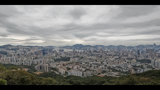 Kowloon Reservoir→Beacon Hill→Tin Ma Court (MacLehose Trail Section 5) Time-lapse Journey