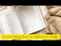 Searching the Scriptures Daily