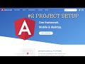 Angular 9 Tutorial - 2 - Project setup  | How to install and create your first angular project