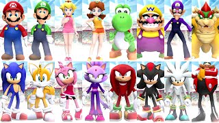 Mario and Sonic at the London 2012 Olympic Games - All Characters
