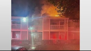 22 displaced after fire at Roswell Georgia Rosemont Apartments