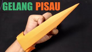 Cara Membuat Gelang Pisau Tangan // Origami