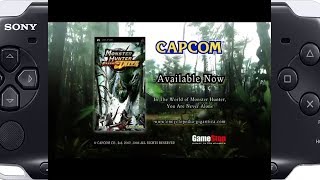 Monster Hunter Freedom Unite (PlayStation Portable\\PSP\\Short Commercial)