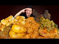 MUKBANG 3 BUNGKUS NASI PADANG LAUK MELIMPAH FULL LEMAK TAMBUSU, GULAI CINCANG