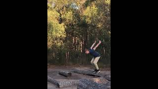 Standing 360 Precision - Parkour and Freerunning #shorts