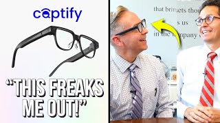 Captify Captioning Glasses - Our First Look