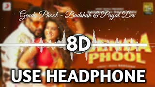 8D Audio | Genda Phool | Badshah | Jacqueline F | Payal Dev | 8D Song | Genda Phool 8D | VKM Music