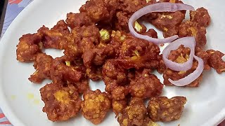 அசத்தலான காலிபிளவர் பகோடா வீட்டிலேயே செய்யலாம் | Cauliflower Pakoda in Tamil | Gobi manchurian