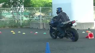 第７０９回　へなちょこライダー走行会　ナイケンさん　８の字練習