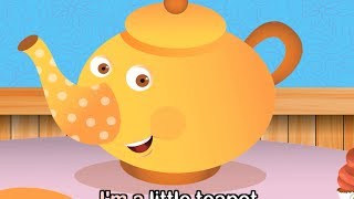 I'm A Little Teapot (with lyrics) - Nursery Rhymes by EFlashApps