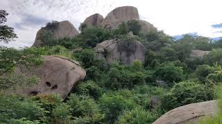 Pics of Shri Bettada Thimmappa Swamy Temple \u0026 Heligehalli Lake near Ramanagara#hills#temple#lake