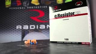 Radians Resistor® 29 Disposable Foam Earplugs