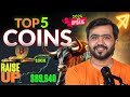 5 Best Coins that will do 10X to 50X in this Bull Run | Bitcoin All time high