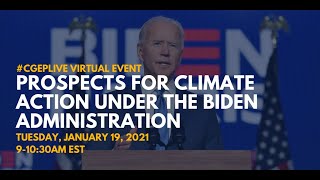 Prospects for Climate Action Under the Biden Administration