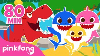 Chanson de Dinosaure, Animaux, Baby Shark en français | +Comptines | Pinkfong! Chansons pour Enfants