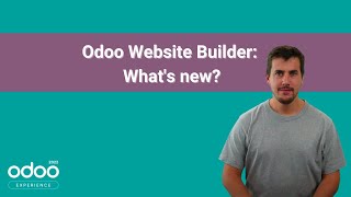 Odoo Website Builder: what's new?