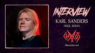 Karl Sanders discusses Nile's upcoming 