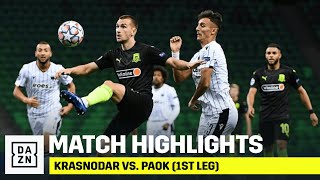 HIGHLIGHTS | Krasnodar vs. PAOK (UCL Playoffs: First Leg)