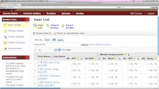 D2L101 - Creating a Basic Gradebook