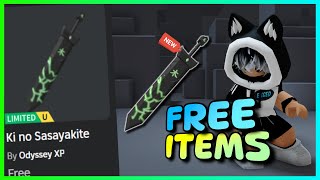 New FREE LIMITED UGC items 🔥🤩, How to get FREE UGC LIMITED ITEMS Ki no Sasayakite on ROBLOX - Roblox