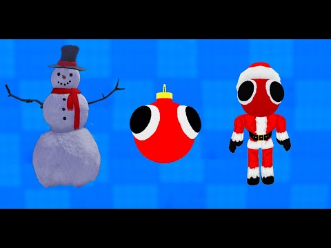 CHRISTMAS EVENT QUESTS 2 NEW MORPHS  1 BOX - FIND NEW RAINBOW FRIENDS MORPHS - ROBLOX