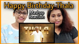 Thala Ajith Birthday Mashup 2022 | Tribute To Thala Ajith Kumar| Manzoor Rasheed |Saranghi Reacts