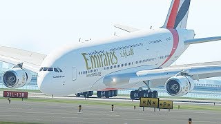 A380 Front Gear Failure Emergency Landing - X-Plane 11