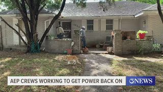 POWER OUTAGES: AEP Texas making progress restoring power after Tropical Storm Harold