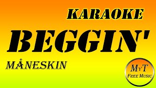 Måneskin - Beggin' - Karaoke / Instrumental / Letra / Lyrics