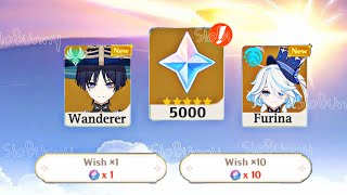 YIPPIE!! HOYOVERSE GIVING OUT 30+ FREE WISHES For WANDERER, CLORINDE, FURINA - Genshin Impact