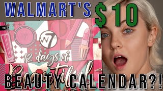 Walmart's $10 beauty advent calendar?! 😱 omg!