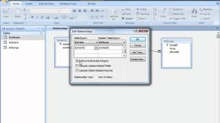 Microsoft Access Cascade Update